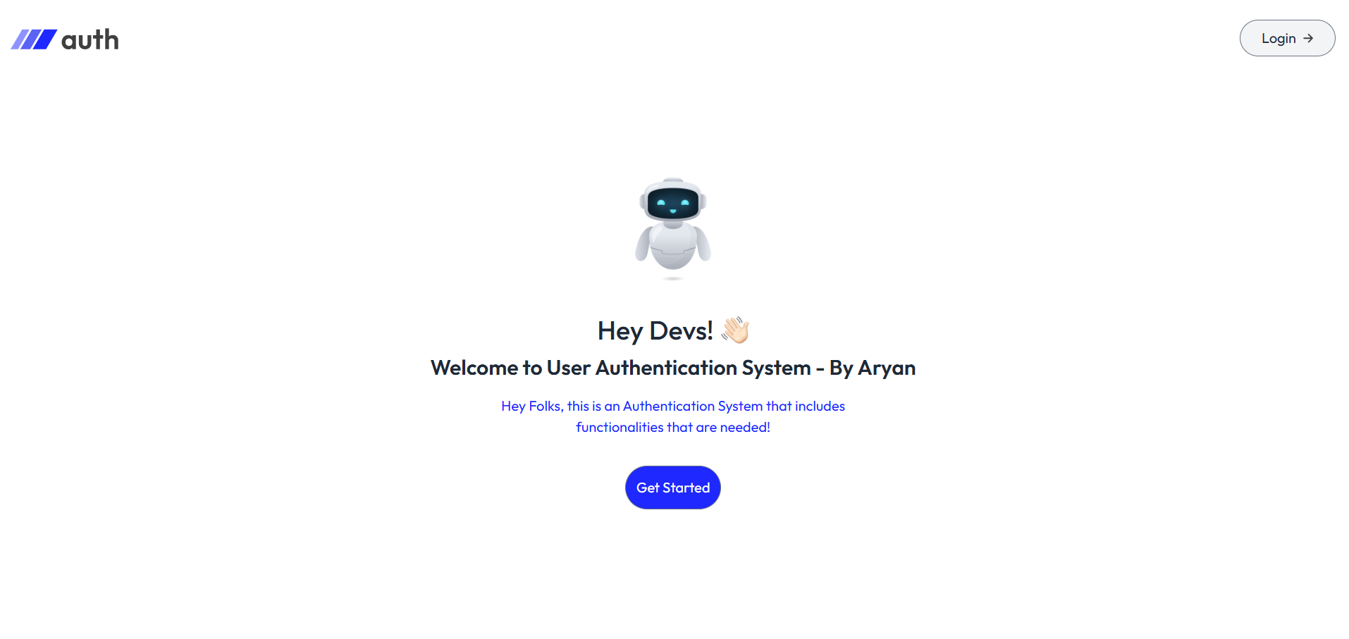 User Authentication System